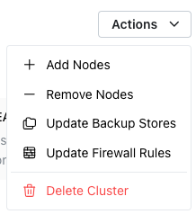 Cluster Overview