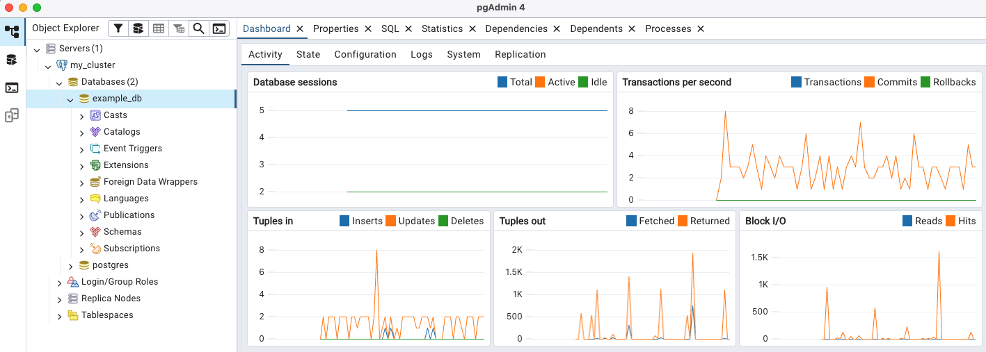 Connecting to a Container with pgAdmin